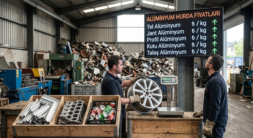 Profil ve döküm alüminyum hurda parçaları